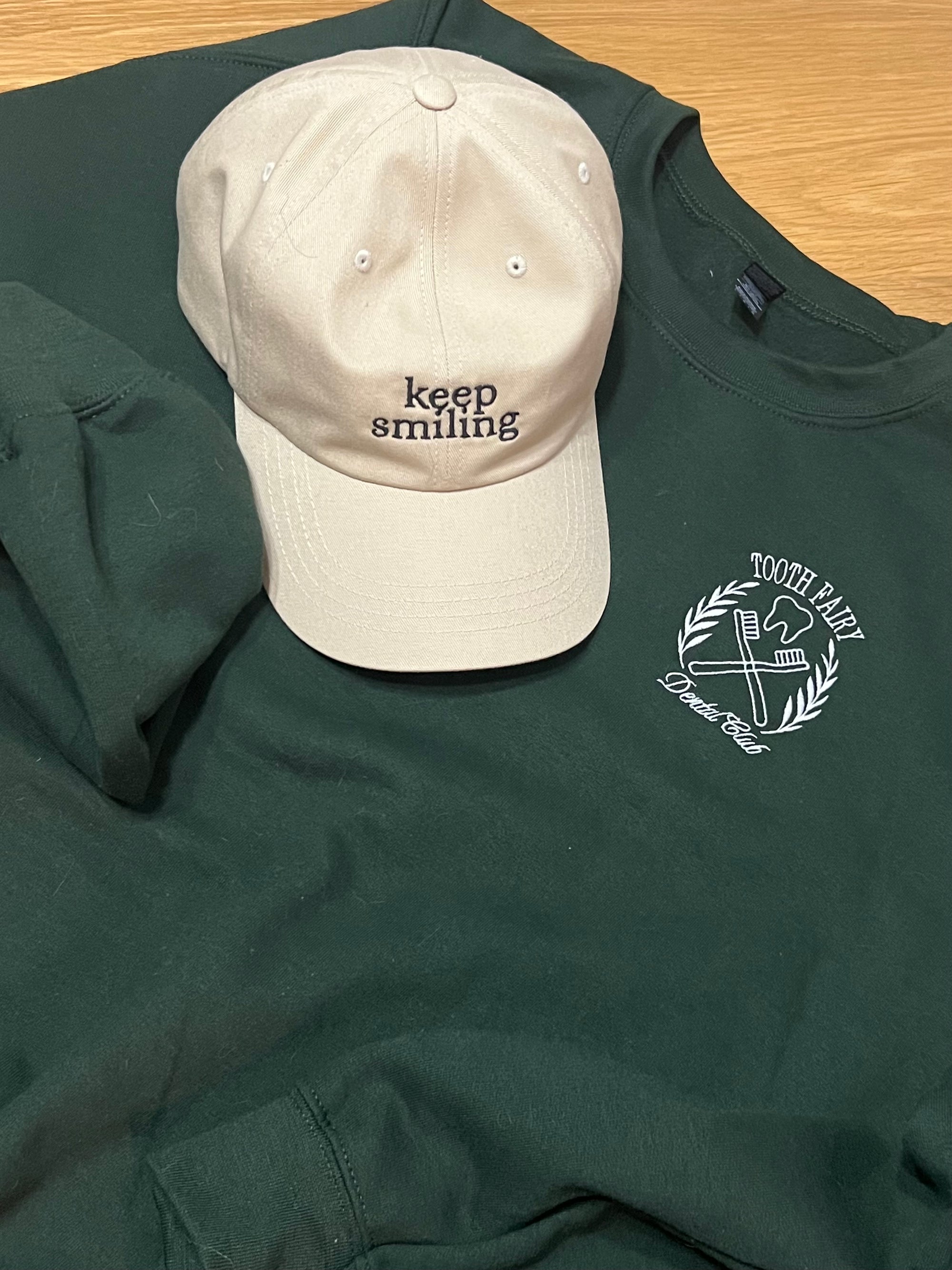 Dental Club Embroidered Crewneck Sweatshirt