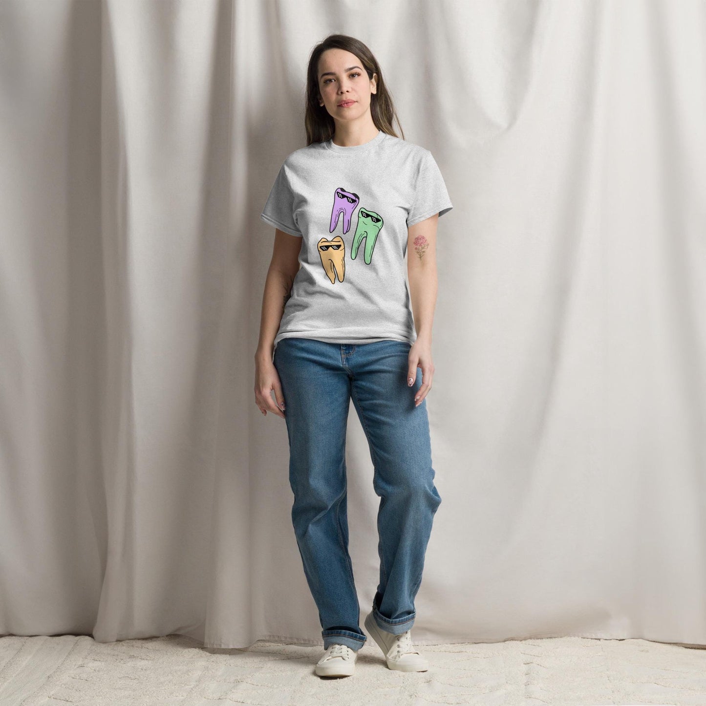 Groovy Teeth Cotton Tee