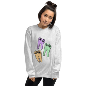 Groovy Teeth Crewneck Sweatshirt
