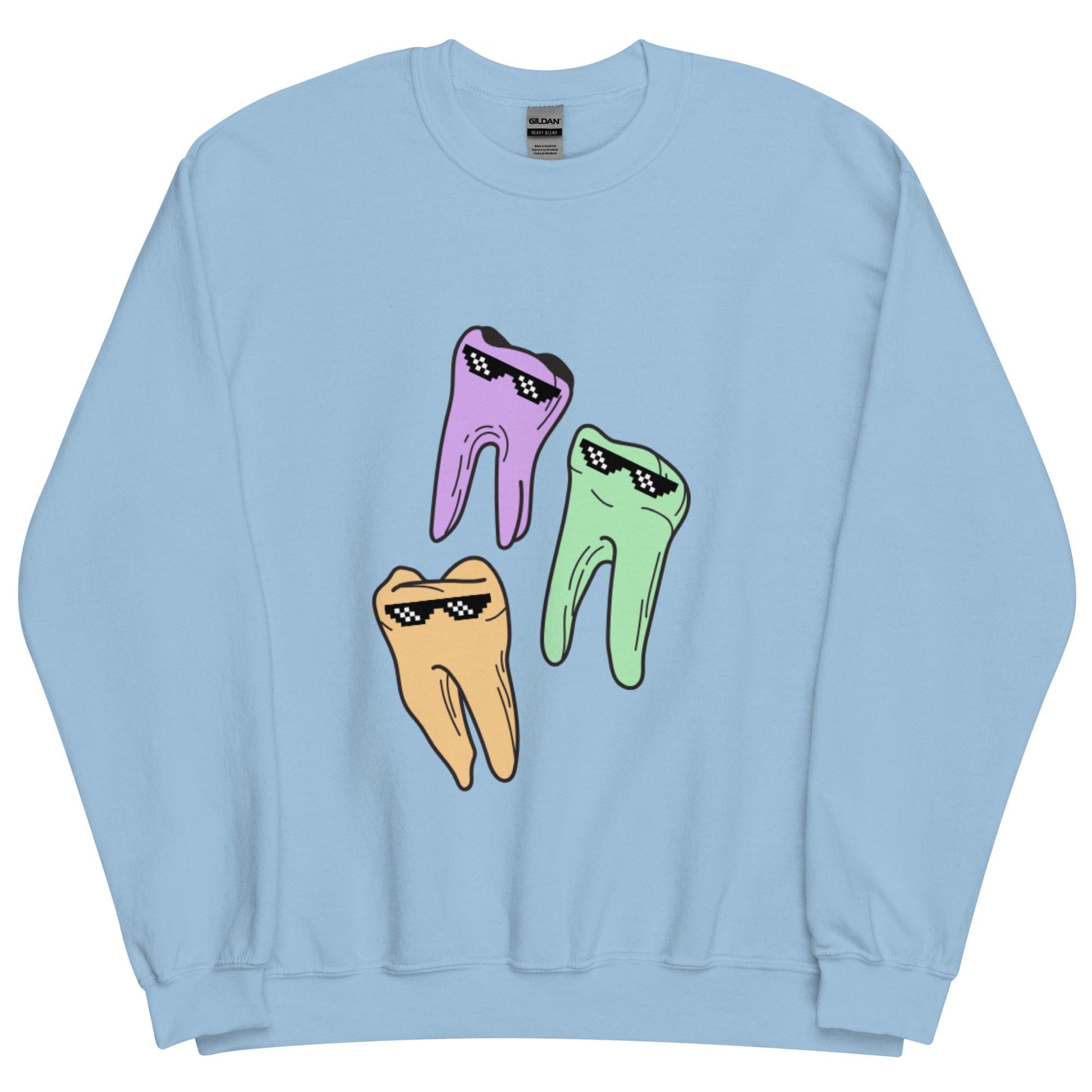 Dental Sweatshirt - Groovy Teeth Crewneck