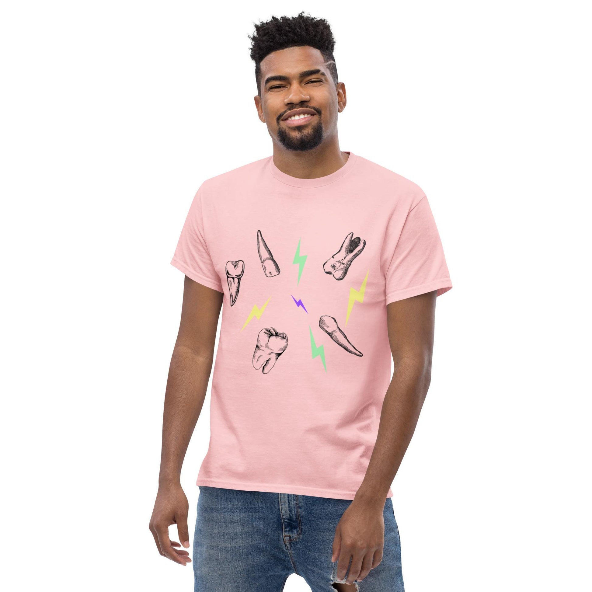 Dental Tshirt- Electric Teeth Cotton Tee