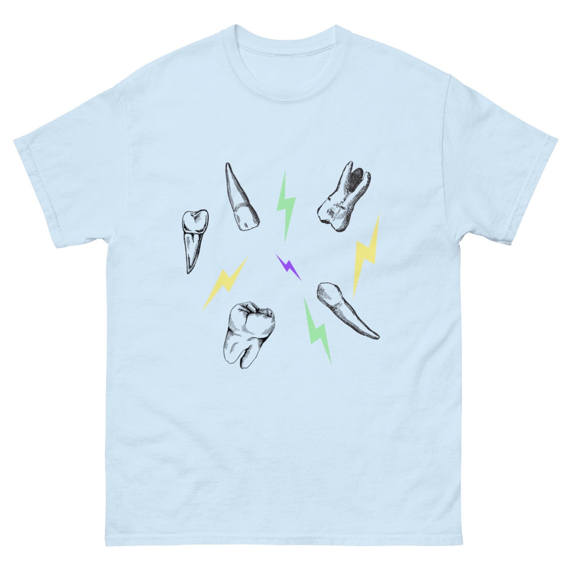 Dental Tshirt- Electric Teeth Cotton Tee