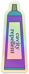Cavity Repellent Sticker