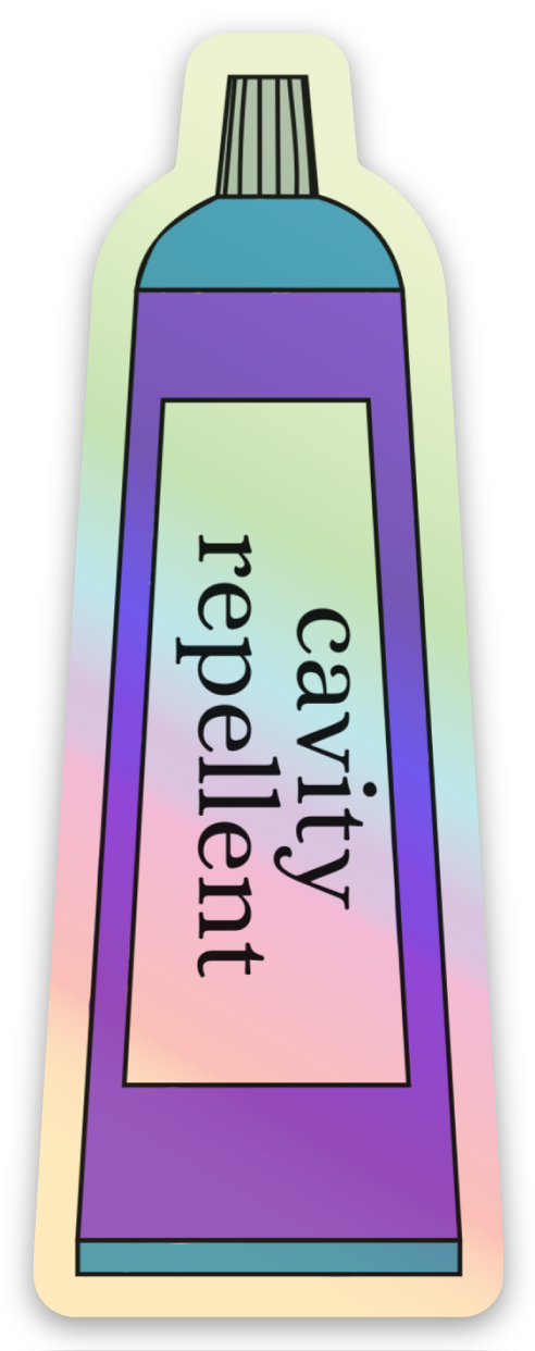Cavity Repellent Sticker