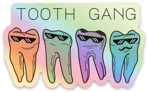 Tooth Gang Sticker
